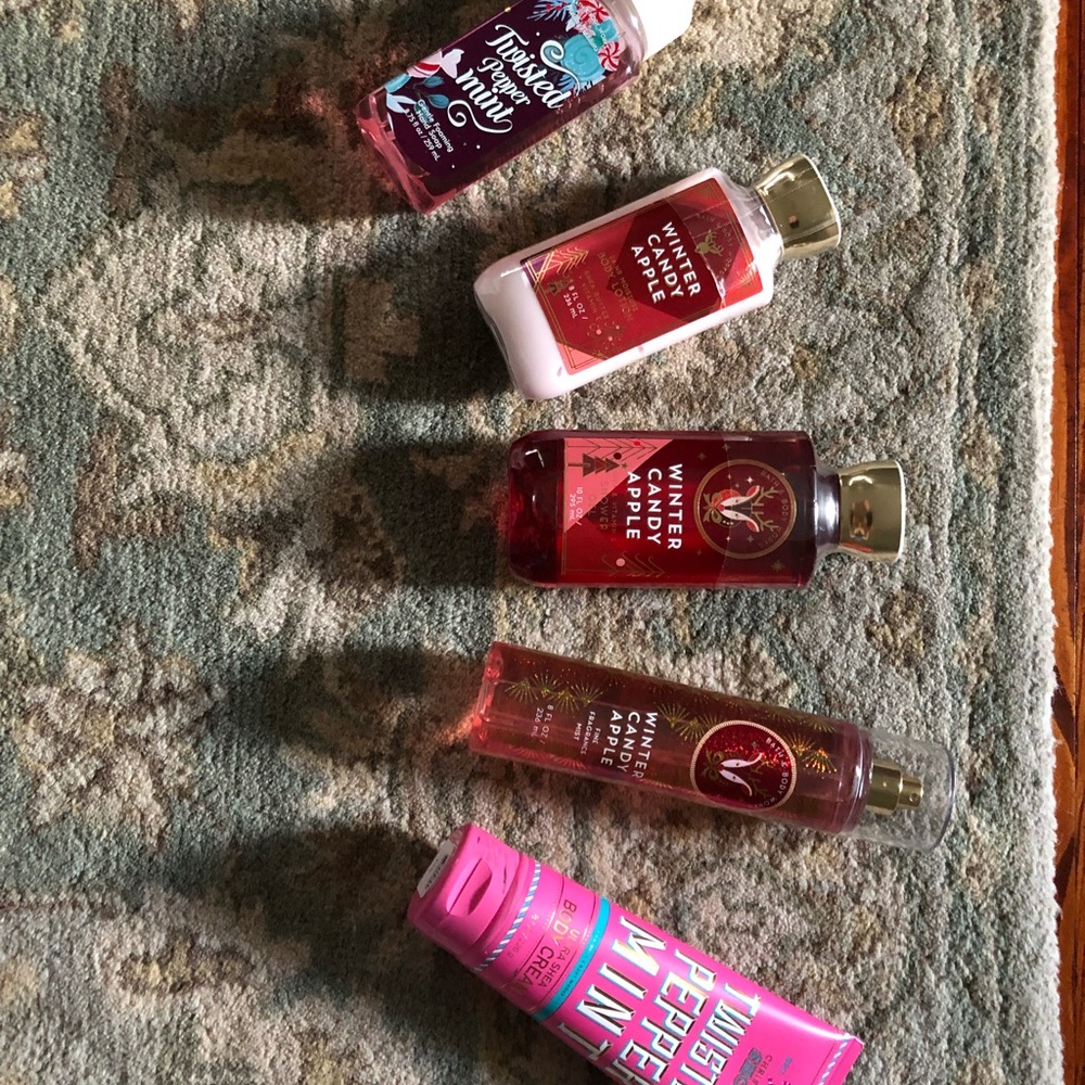 Christmas bath and body works